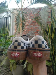 Authentic Vans Checkerboard Slip-On Shoes
