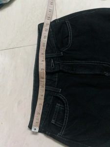 Classic Black Denim Jeans
