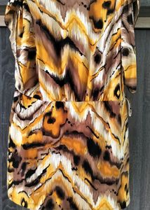 CATO Professional TIGER Print Short Sleeve Dress