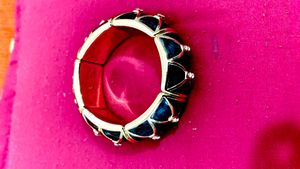 Chic Black &amp; Gold Bangle Bracelet