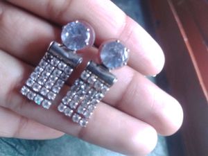 Sparkling Crystal Drop Earrings