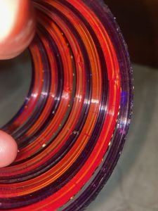 Sparkling Red &amp; Blue Beaded Bangles