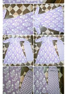 Beautiful Lavender Kurta Set