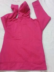Pink Hooded Jacket