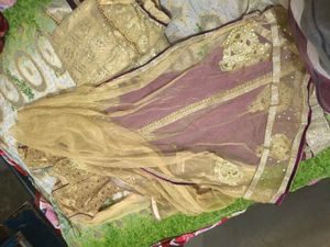 Elegant lahenga with Embellishments
