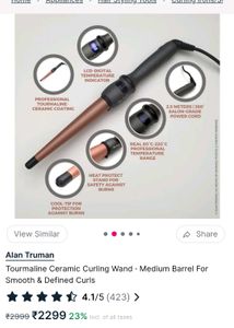 Alan Truman Curling Wand New- box damage
