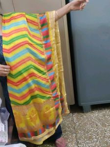 Vibrant Multicolored Dupatta