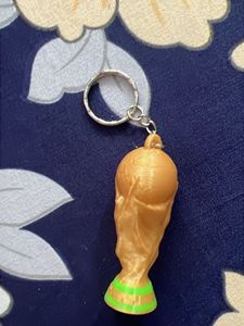 World Cup Trophy Keychain