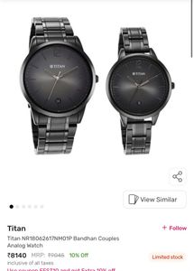 Set Of Couple Watches