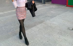Plaid Mini Skirt