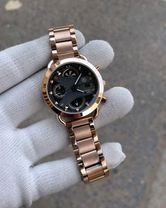 Rose Gold Chronograph Watch