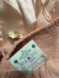 Peach Gown