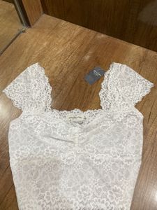Abercrombie &amp; Fitch Lace Crop Top