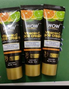 Combo Of 3 Wow Vitamin C Face CReam New Packed💯