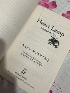Heart Lamp Selected Stories by Banu Mushtaq