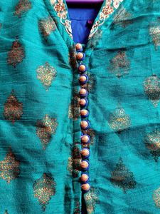 Royal Blue V-Neck Maxi Dress