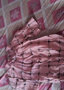 Pink Tie-Dye Tunic Top
