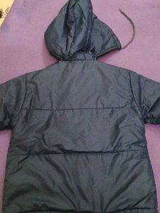 kids's Yellow &amp; Navy Zip-Up Jacket