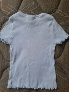 Baby Blue Streachable Top