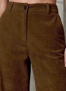 Corduroy Wide-Leg Trouser