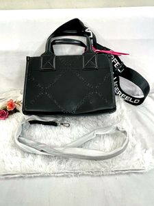 🔥🔥KARLLEGFELD INSPIRED BLACK BAG👯👯