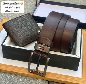 Tommy Hilfiger Belt &amp; Wallet Combo