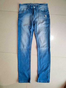 Men's Blue Wash Jeans