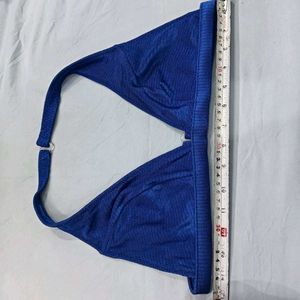 Royal🪔 Blue Halter Bikini Top