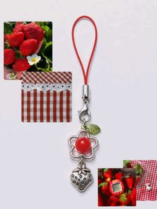 Kawaii Strawberry phone Charm