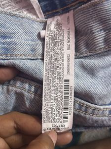 Light Wash High-Waisted Straight Leg Jeans