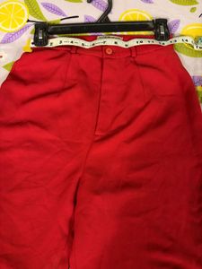Stylish Red culottes