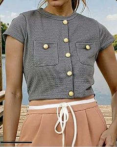 🔥 Shein Premium Crop Top