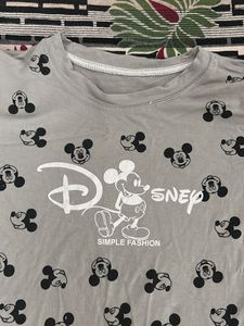 Disney Mickey Mouse Grey T-Shirt
