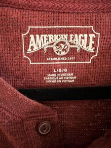 American Eagle Henley Shirt