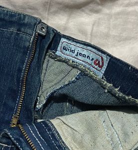 Y2K Denim Midi Skirt