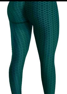 Textured High-Waist Leggings