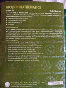 R.D. Sharma Mathematics Class XII Volume 1&amp;2
