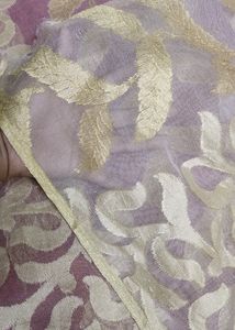 Dual Colour Designer Saree For Festivals