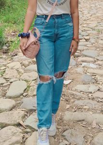 Women Blue Denim Jeans