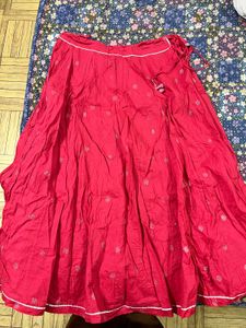 Chic pink Ethnic Skirt
