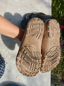 Comfortable Black &amp; cream Flip Flops- Used