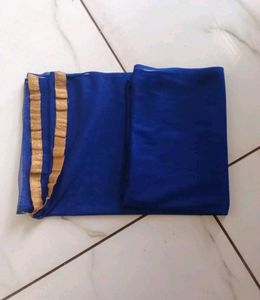 Sheer Royal Blue Dupatta