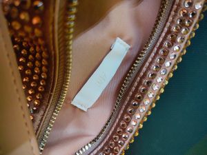 Sparkly Rose Gold Shoulder Bag