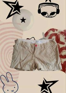 White Shorts