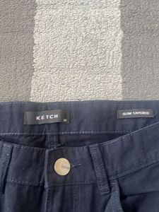 ketch Men's Dark Wash Straight Leg pant-32