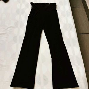 Classic Black Bell Bottom Pants/ Yoga/ Gym Pants