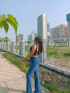 Open Back Crop Top