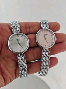 Elegant Tissot Two-Tone Watch