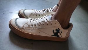 Vintage White Sneakers