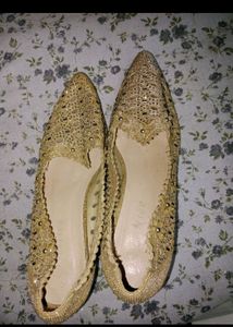 Gold Heavy Work Heels